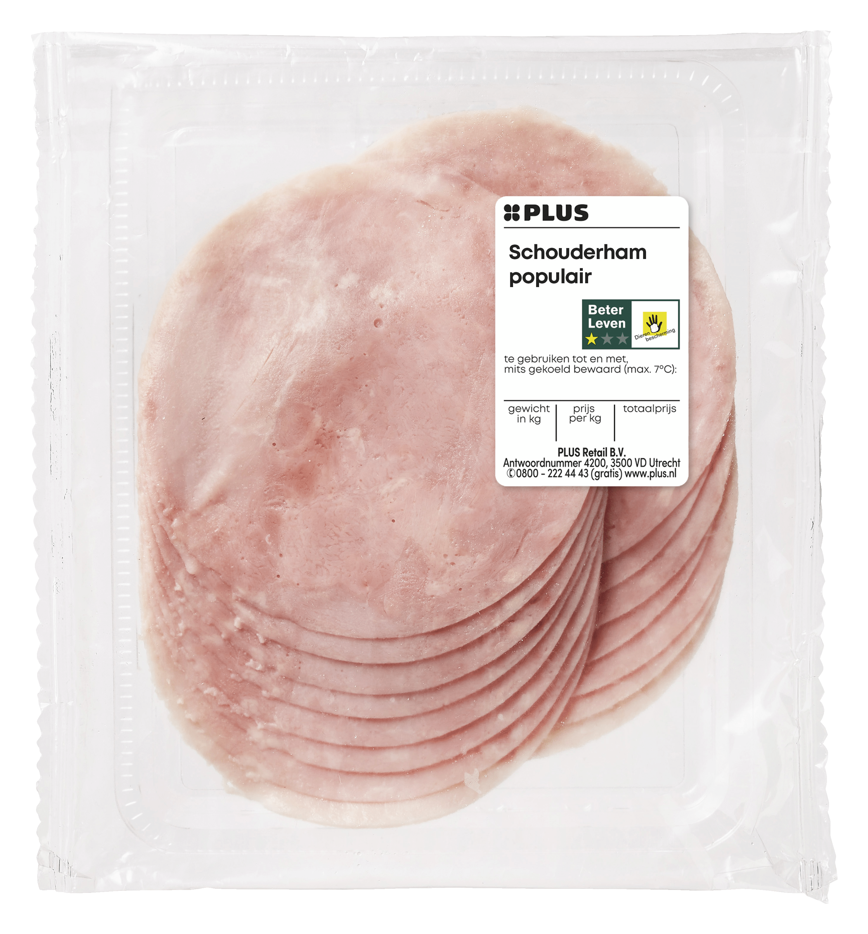 PLUS Schouderham populair