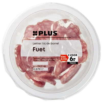 PLUS Fuetworstjes