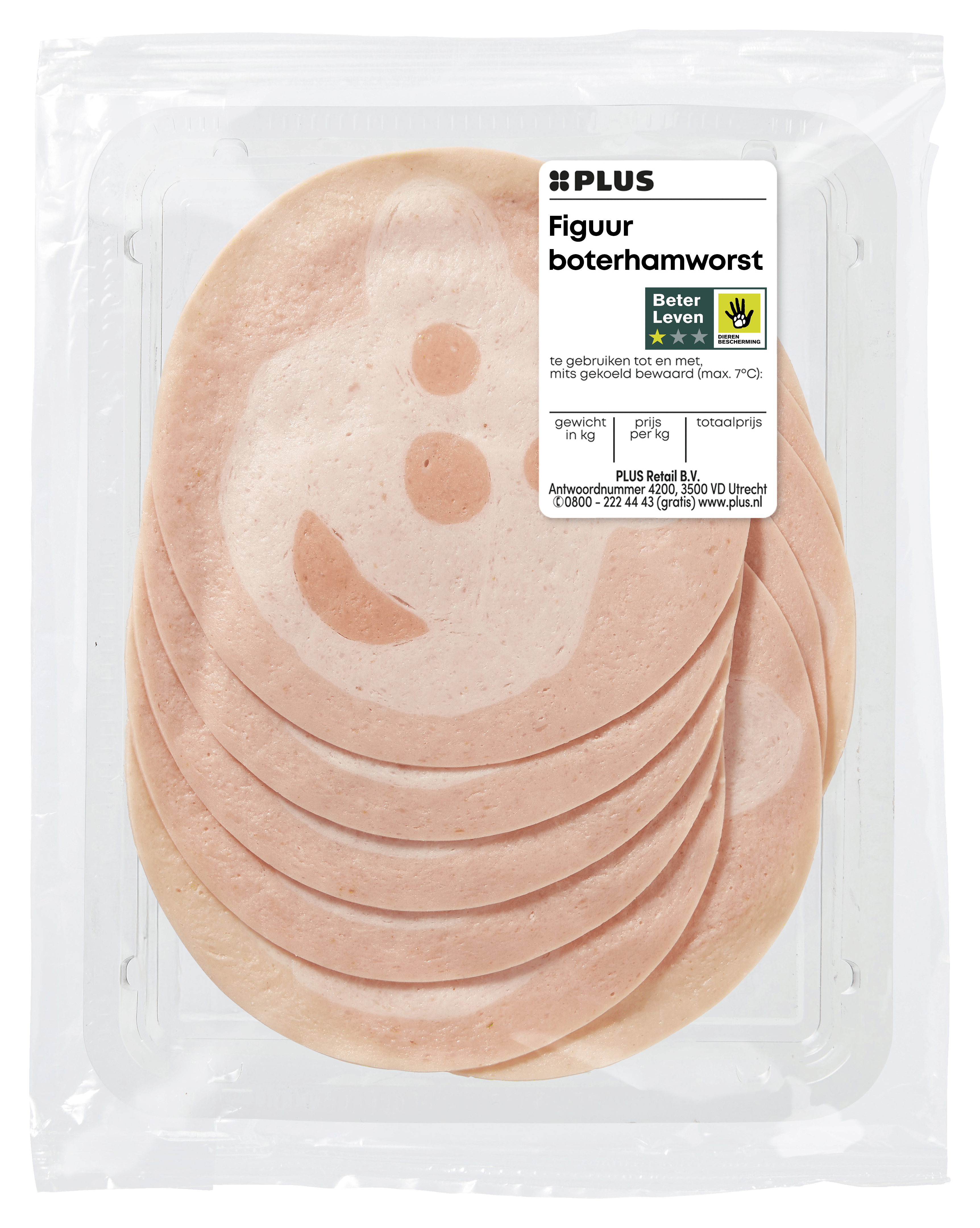 PLUS figuurboterhamworst