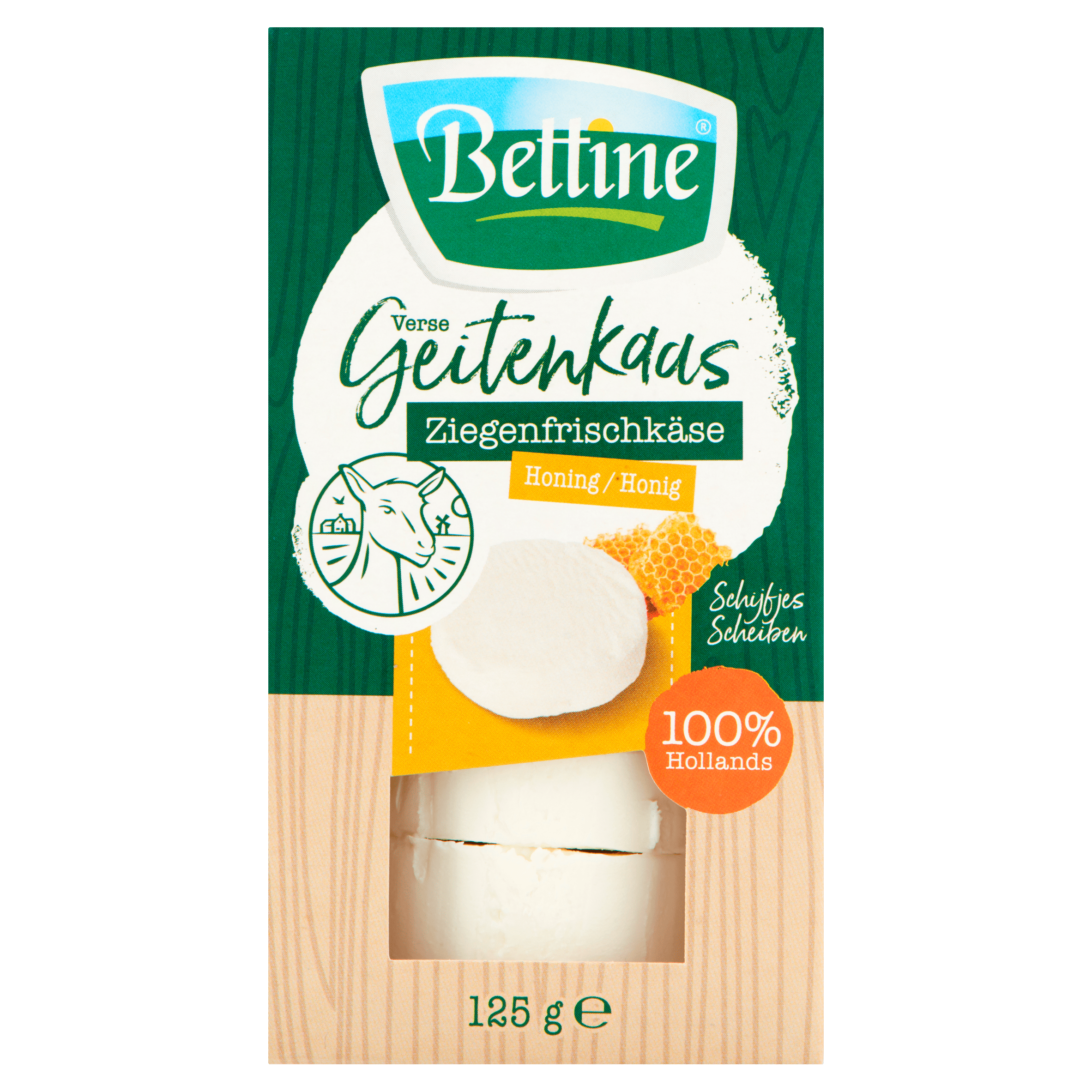 Bettine Verse geitenkaas schijfjes honing