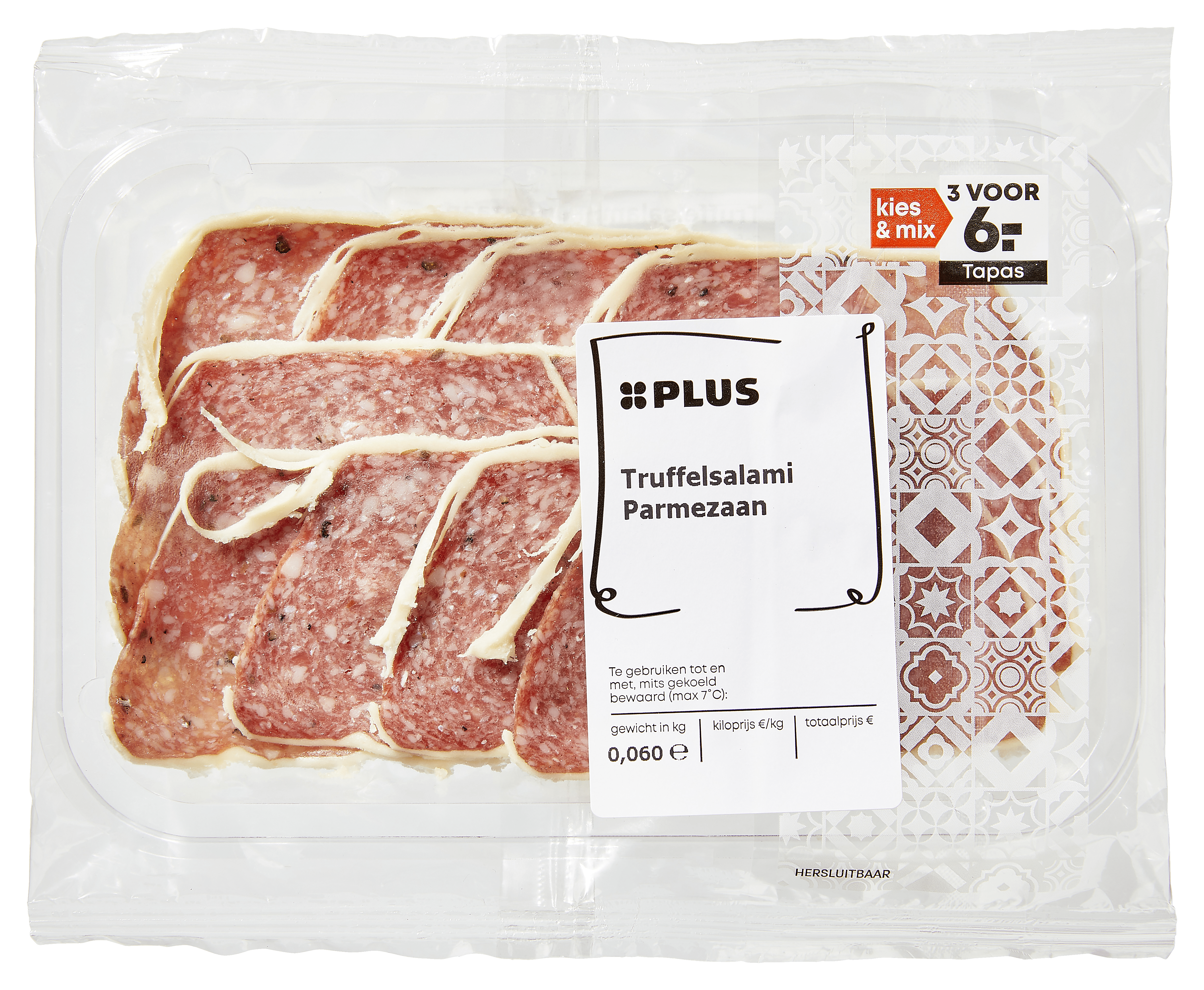 PLUS Truffelsalami met parmezaan