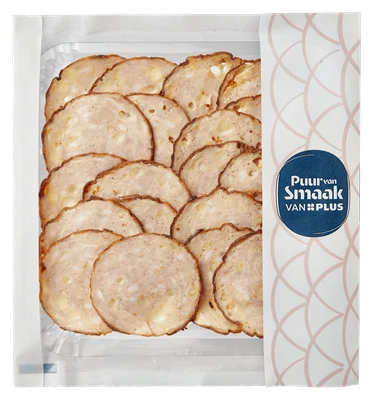 PLUS Winkelgesneden grillworst kip