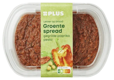 PLUS Groentespread Gegrilde Paprika Pesto