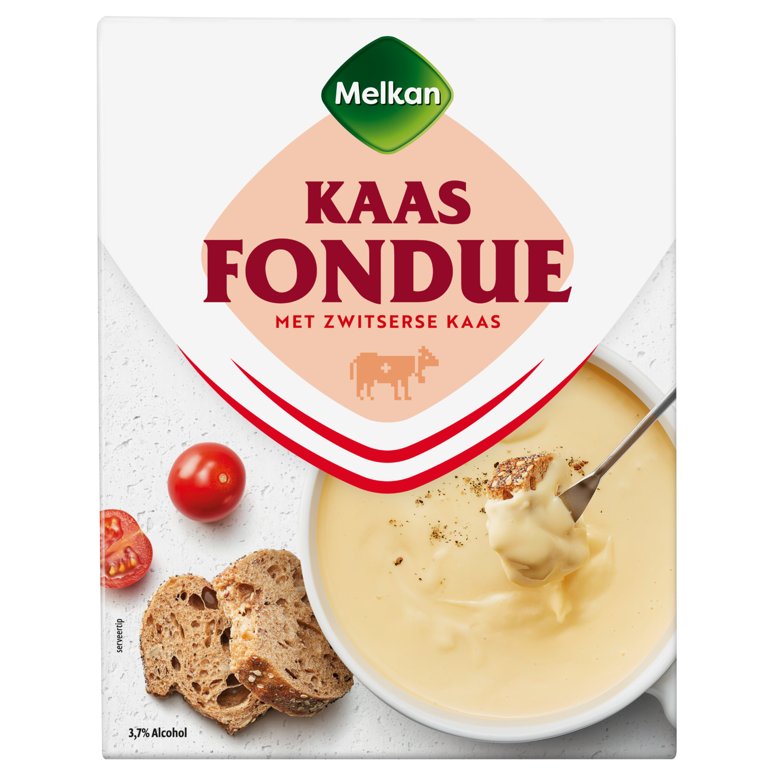 Melkan Kaasfondue met Zwitserse kaas