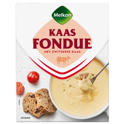 Melkan Kaasfondue met Zwitserse kaas