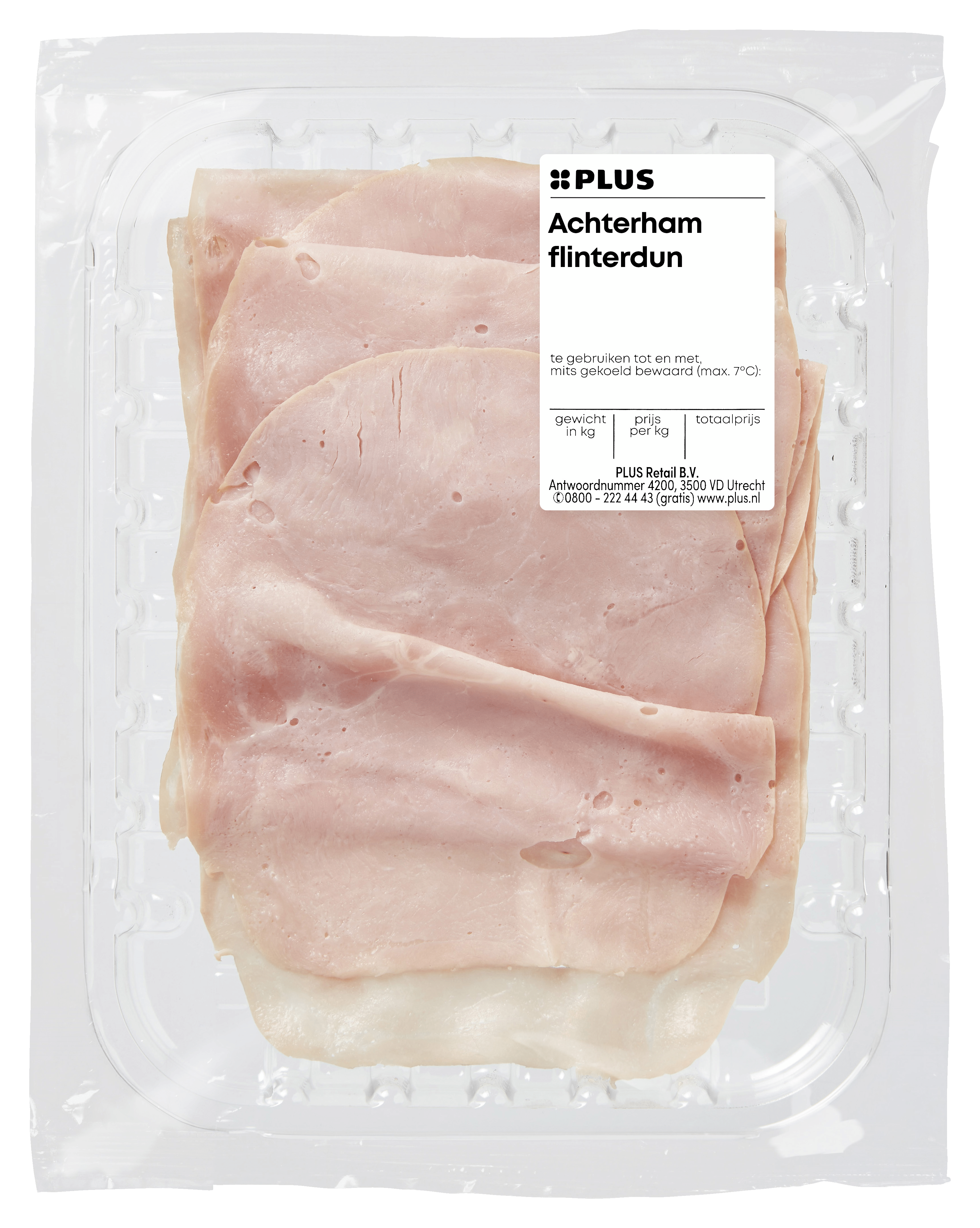 PLUS Flinterdunne beenham