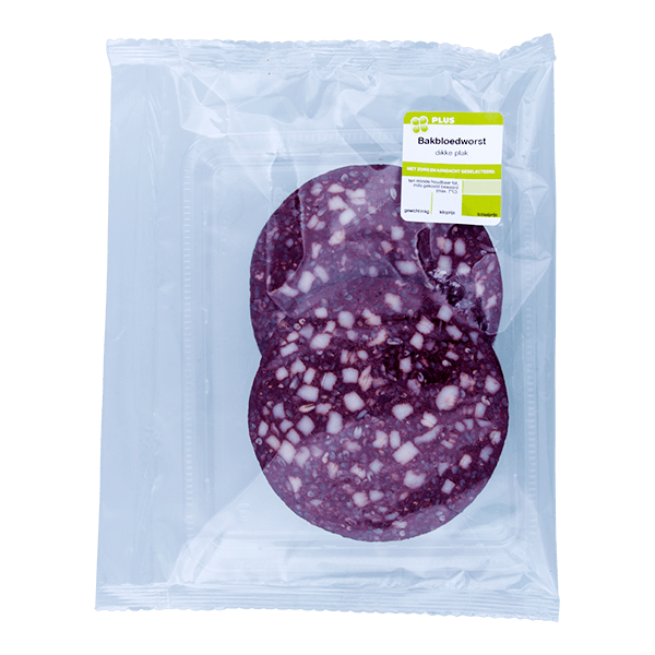 PLUS Bakbloedworst duopack
