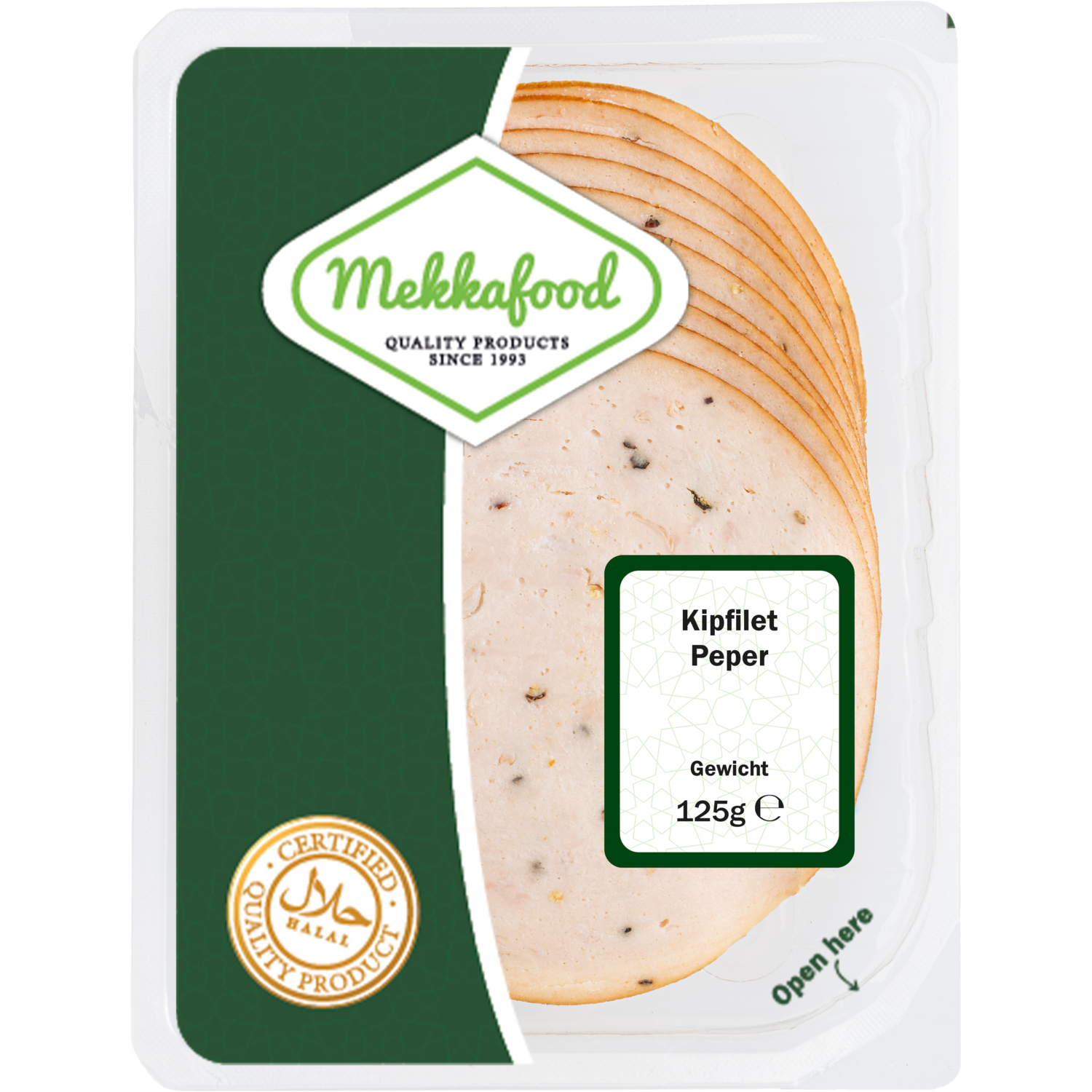 Mekkafood Kipfilet met zwarte peper