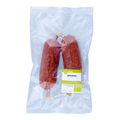 PLUS Pikanties (2 worstjes)