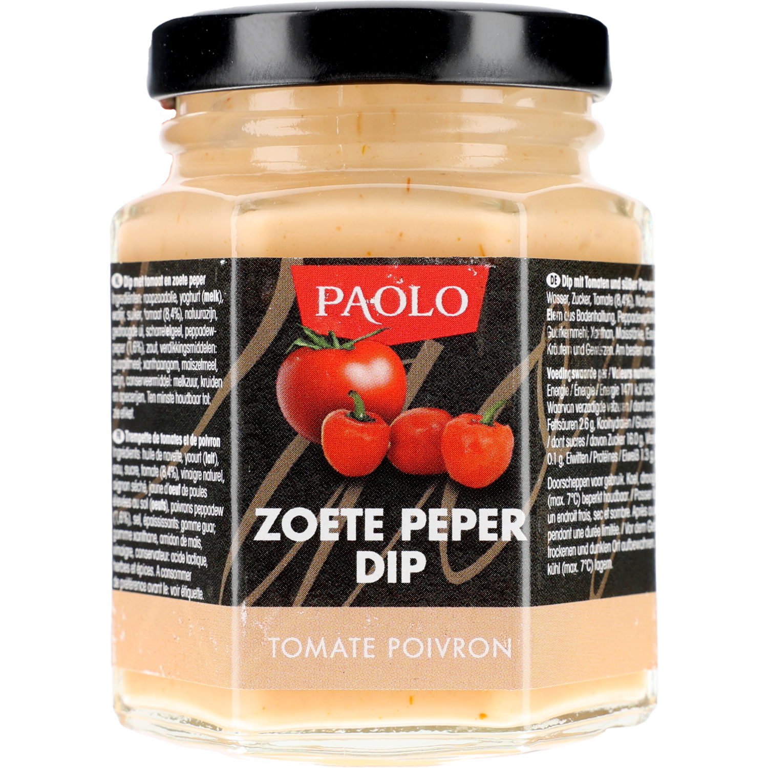 Paolo Zoete peper tomaat dip