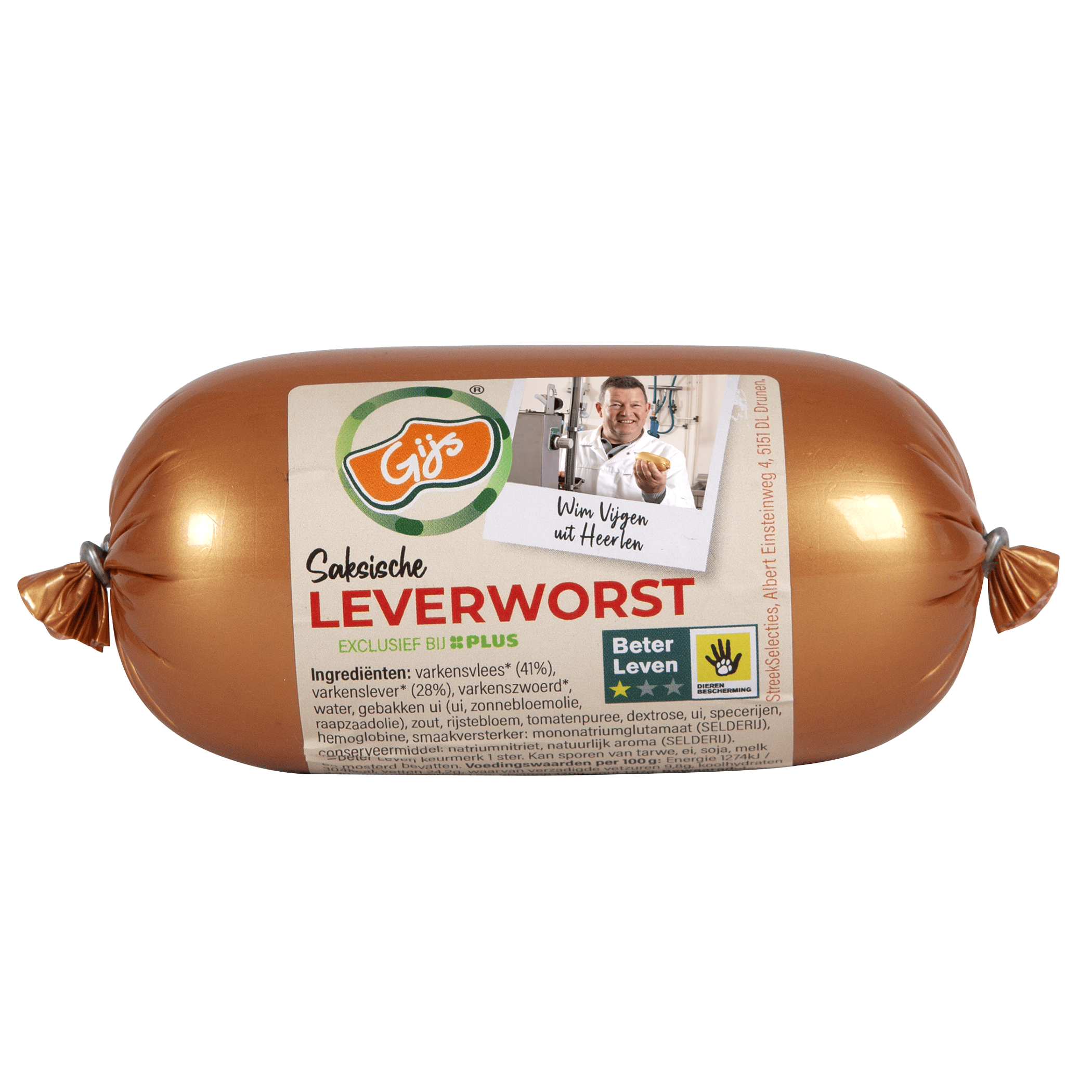 GIJS Saksische smeerleverworst