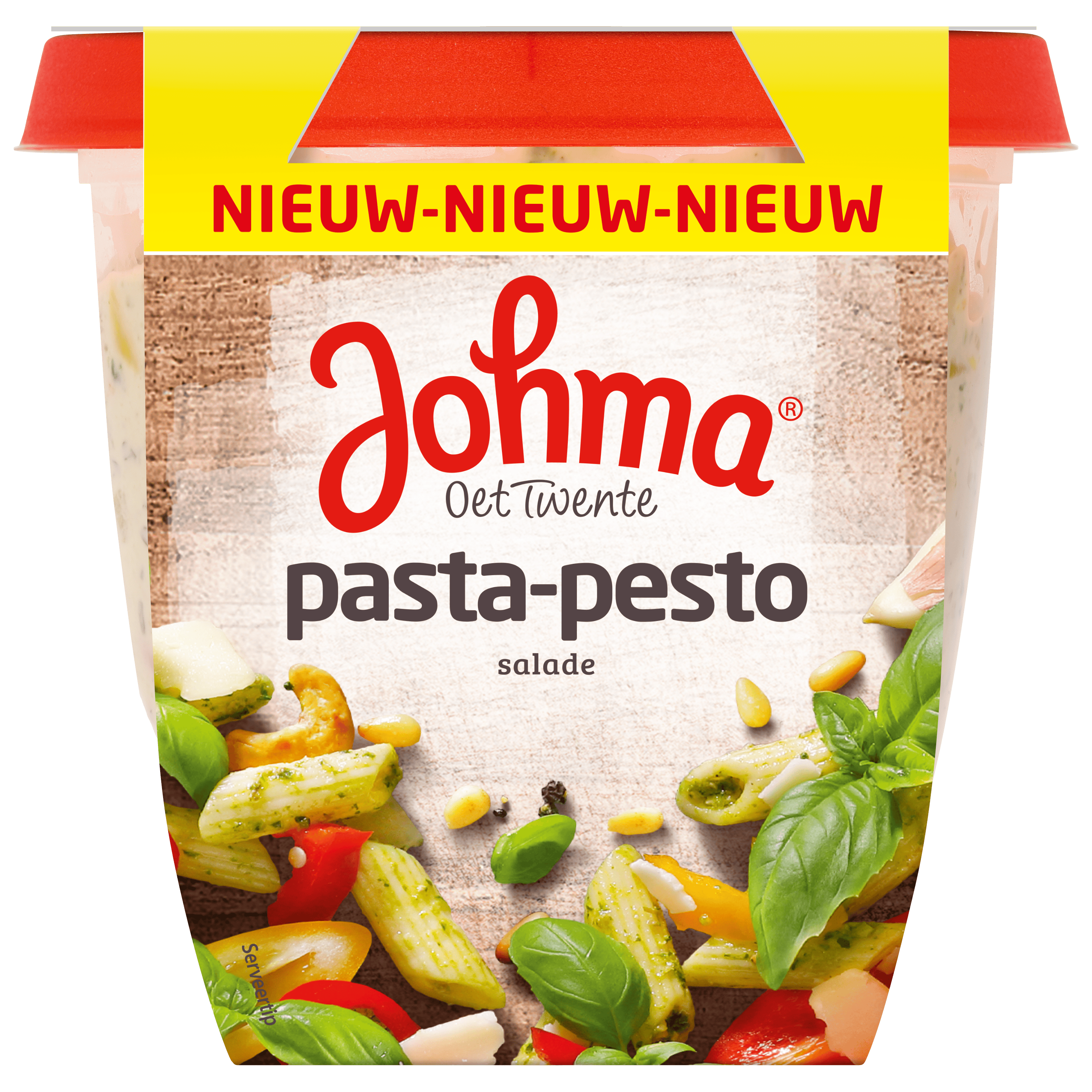 Johma Pasta-pestosalade