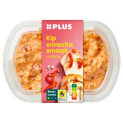 PLUS Kip Sriracha salade