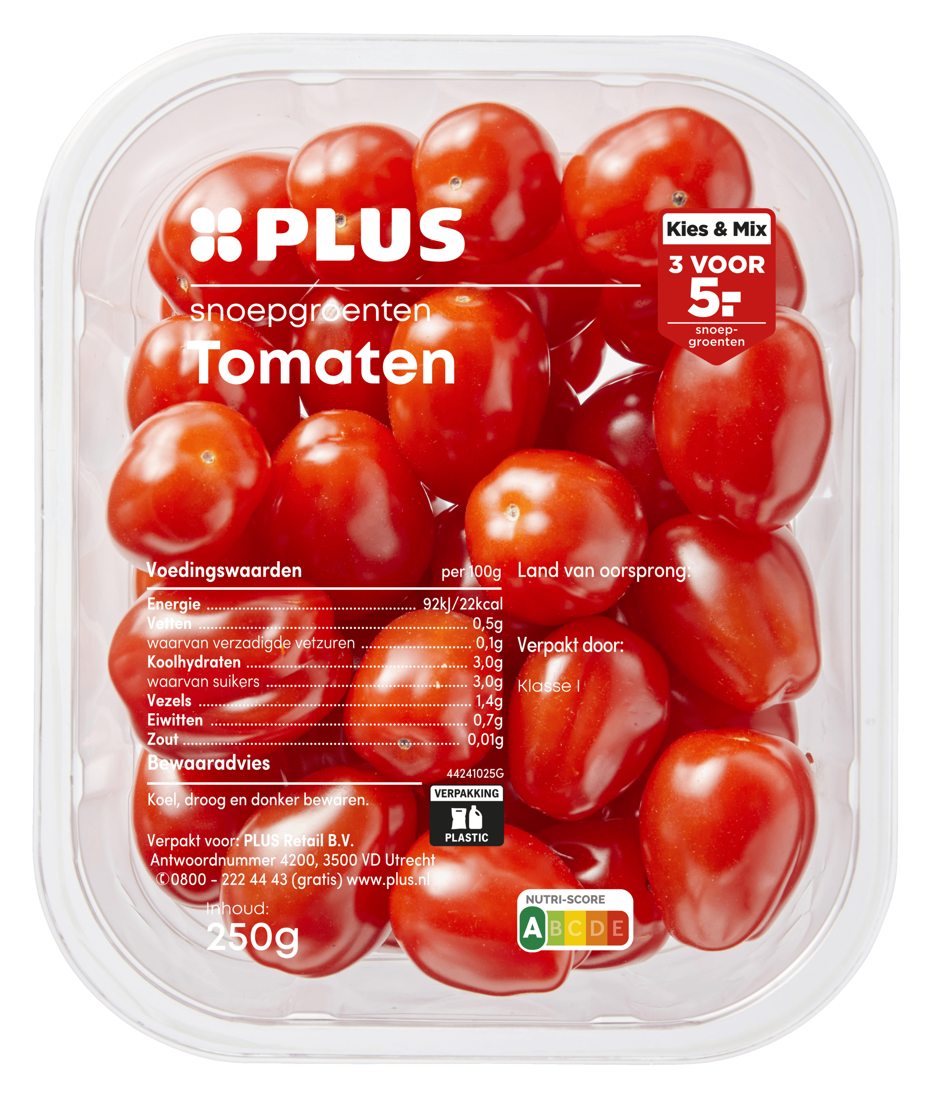 PLUS Snoeptomaten rood