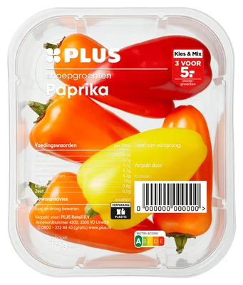 PLUS Snoeppaprika