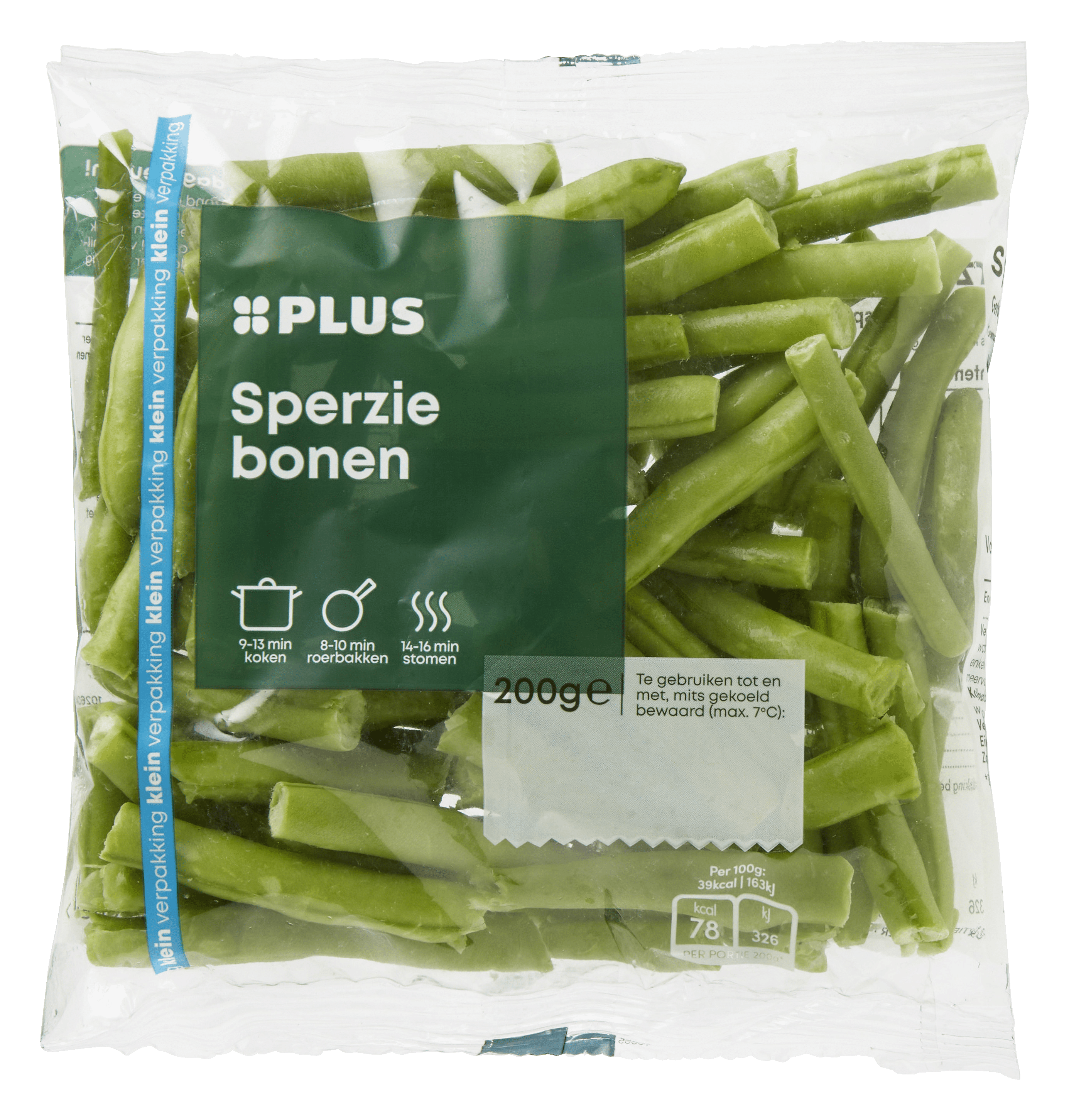 PLUS Sperziebonen gebroken