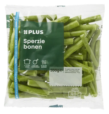 PLUS Sperziebonen gebroken
