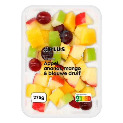 PLUS Verse fruitsalade ananas/druif