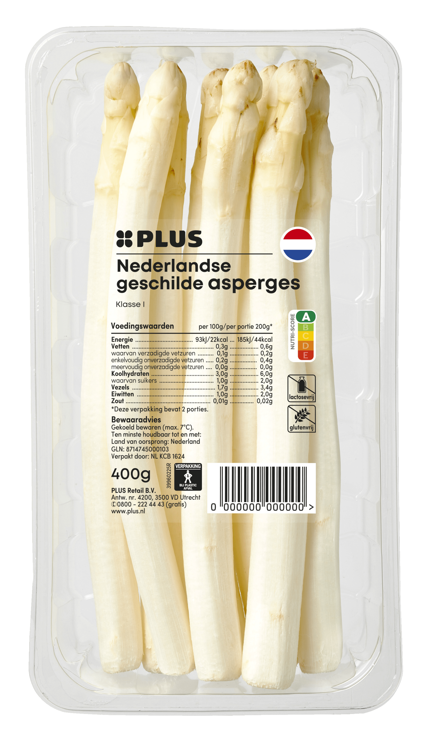 PLUS Asperges geschild