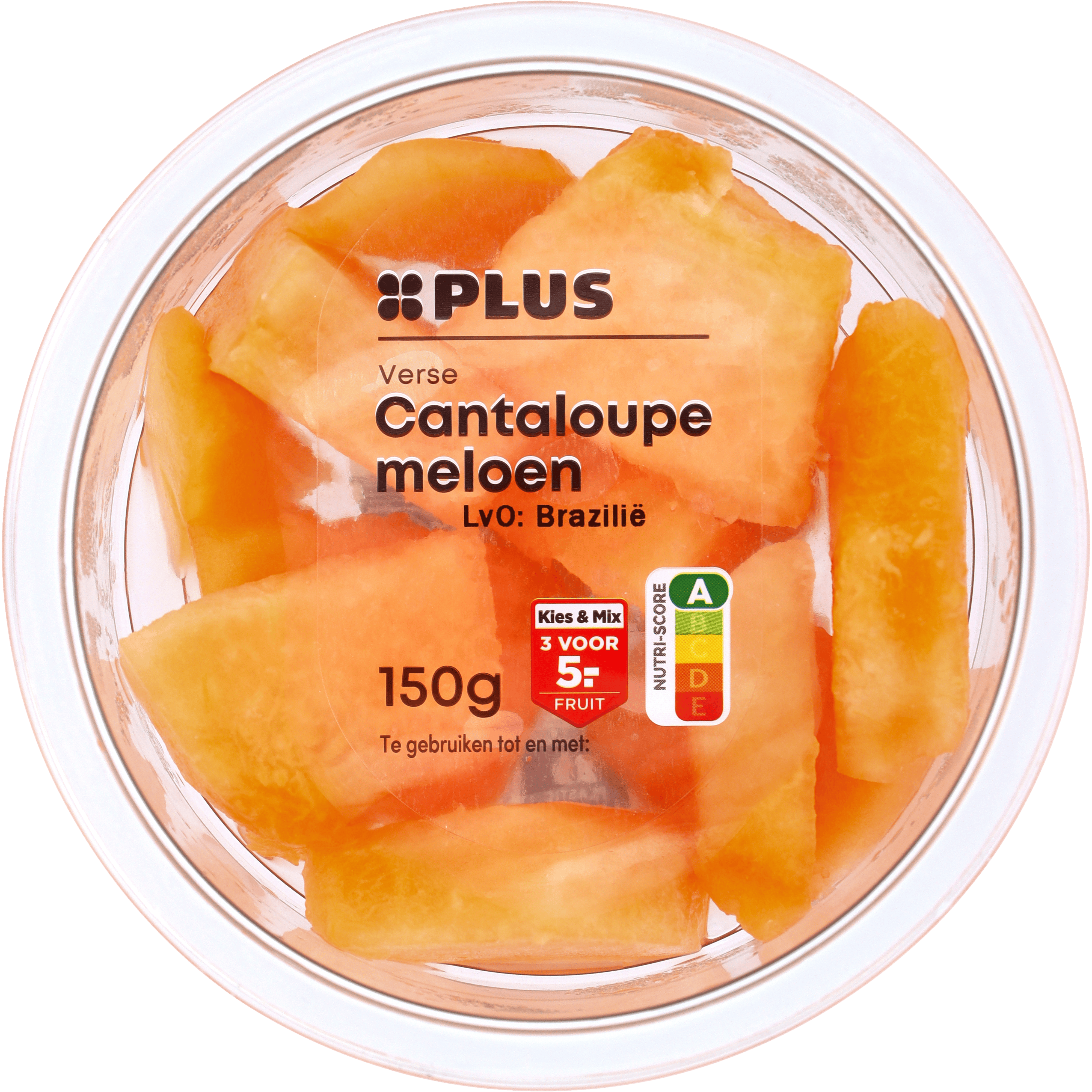 PLUS Verse cantaloupe meloenblokjes
