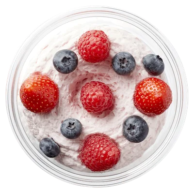 PLUS Bavarois framboos