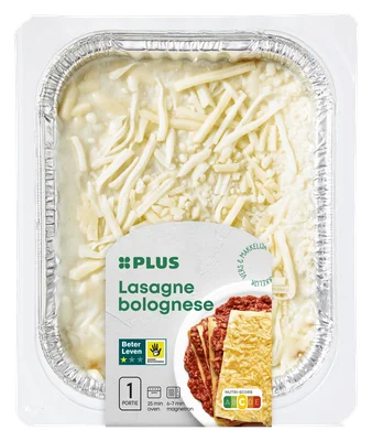 PLUS Lasagne bolognese
