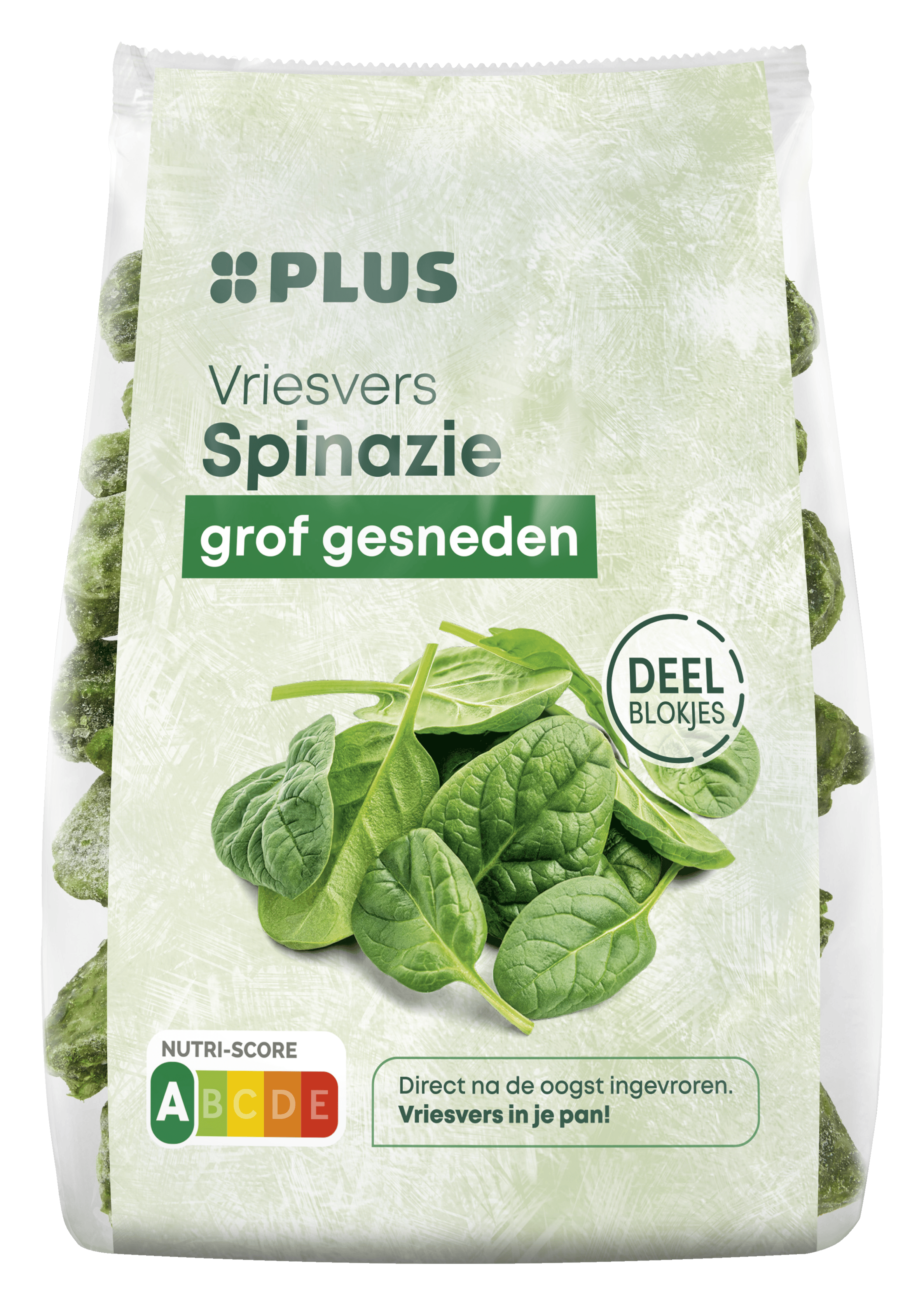 PLUS Spinazie met cordon bleu en puree