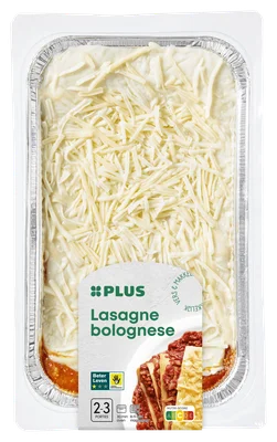 PLUS Lasagne bolognese