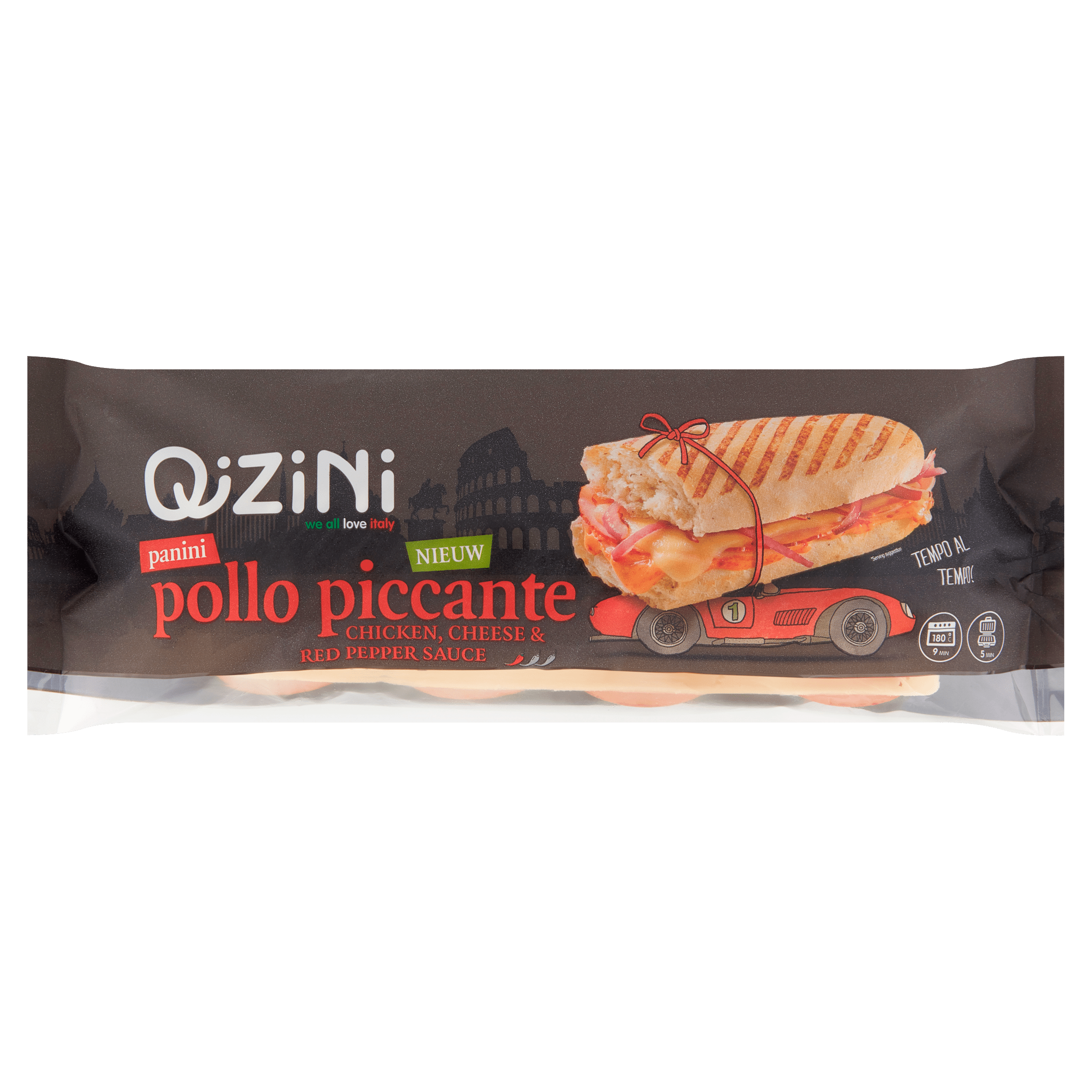 Qizini Panini Pollo Piccante