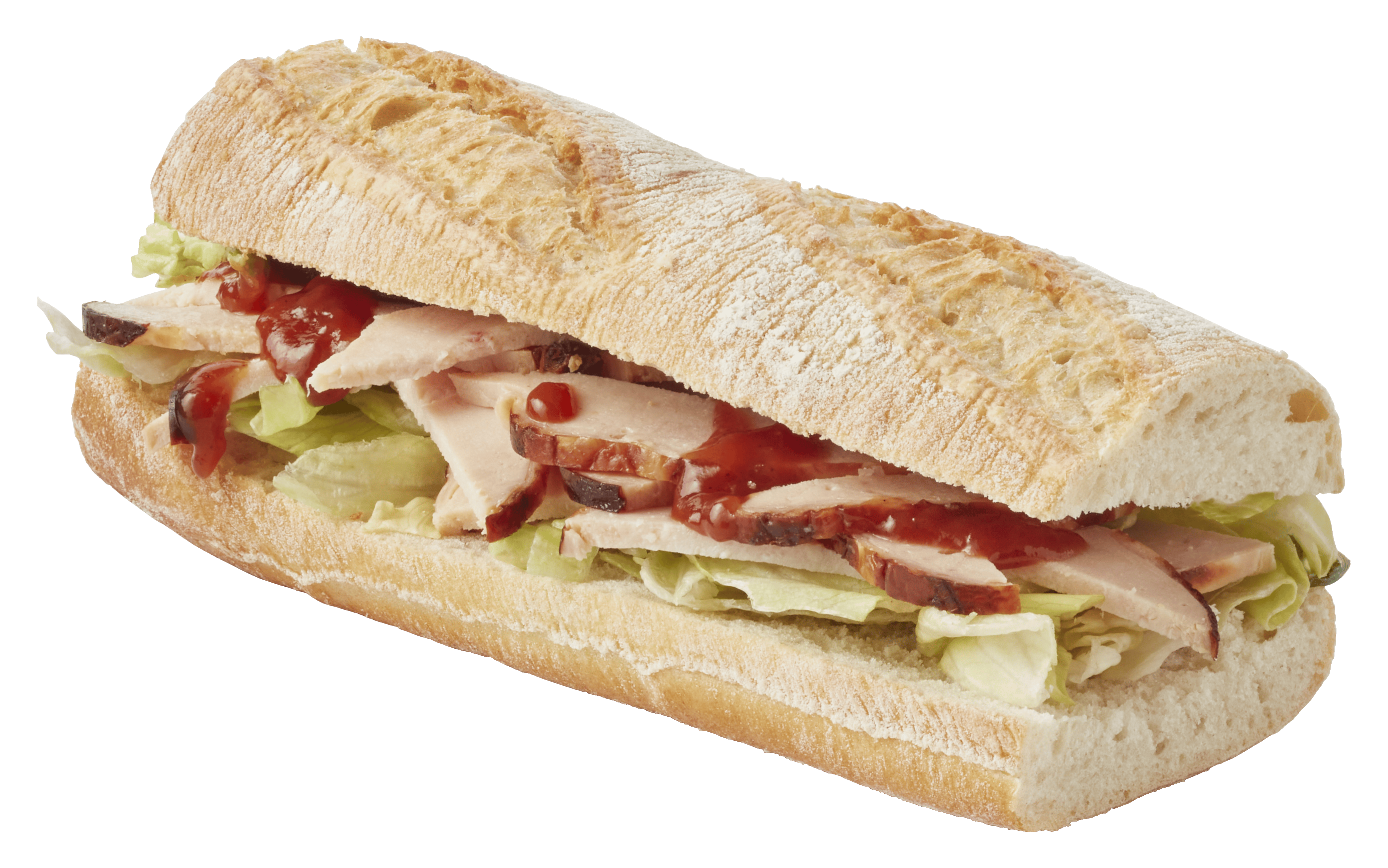 PLUS Witte baguette kip bbq