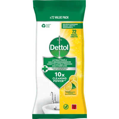 Dettol Desinfecterende Reinigingsdoekjes
