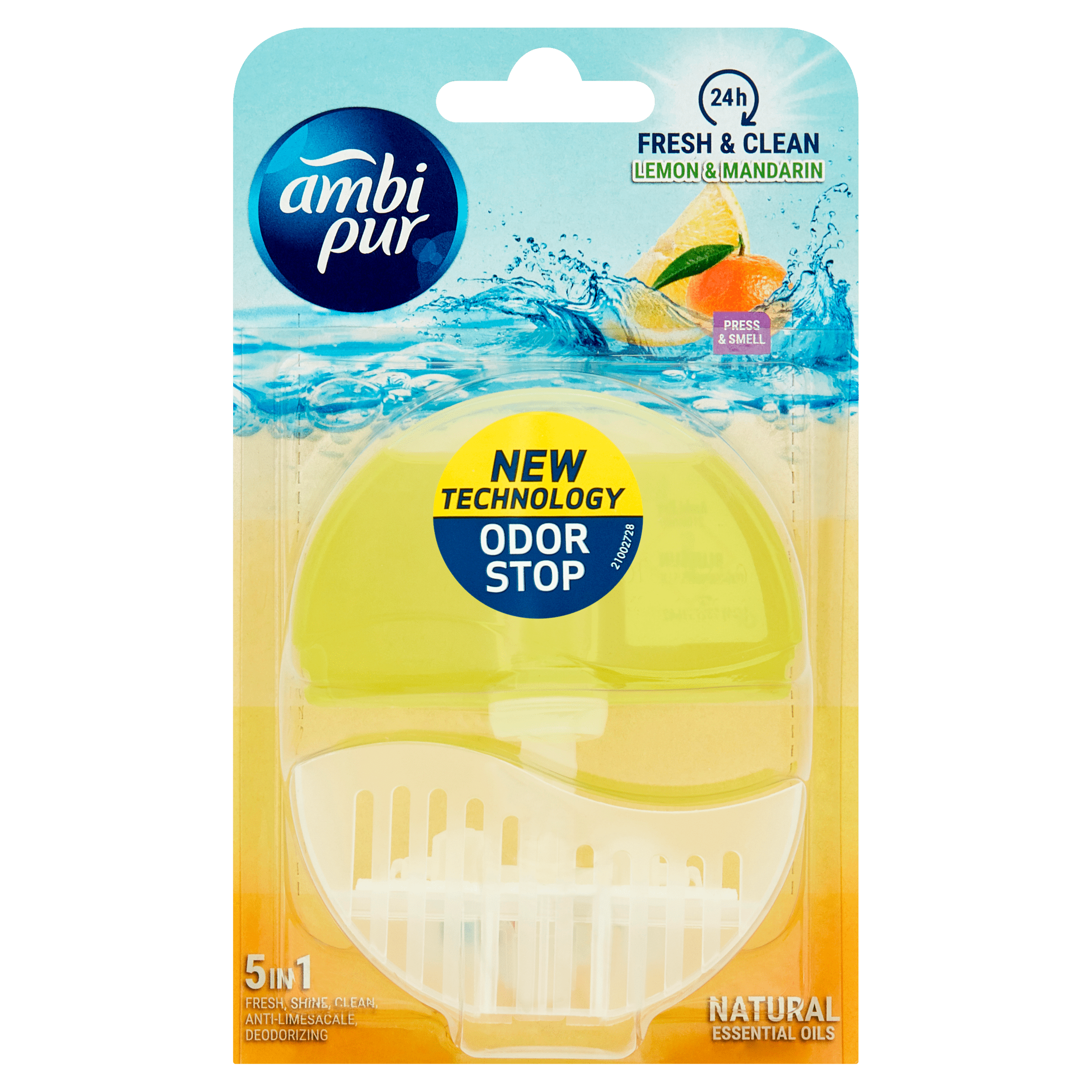 Ambipur Toiletblok vloeib citroen & mandarijn