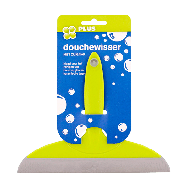 PLUS Douchewisser met zuignap