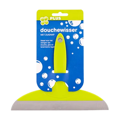 PLUS Douchewisser met zuignap