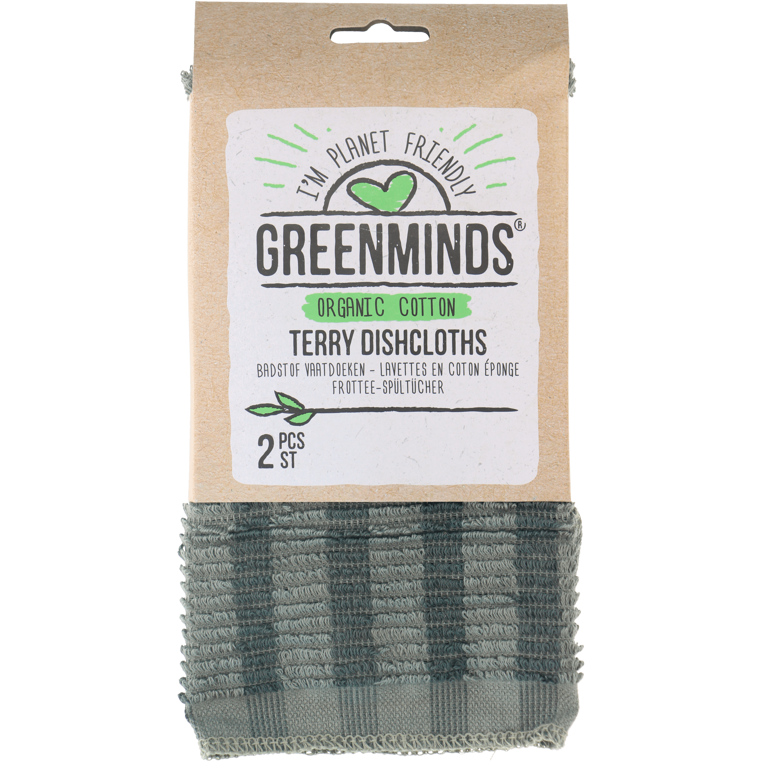 Greenminds Badstof vaatdoeken