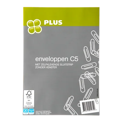PLUS Enveloppen FSC