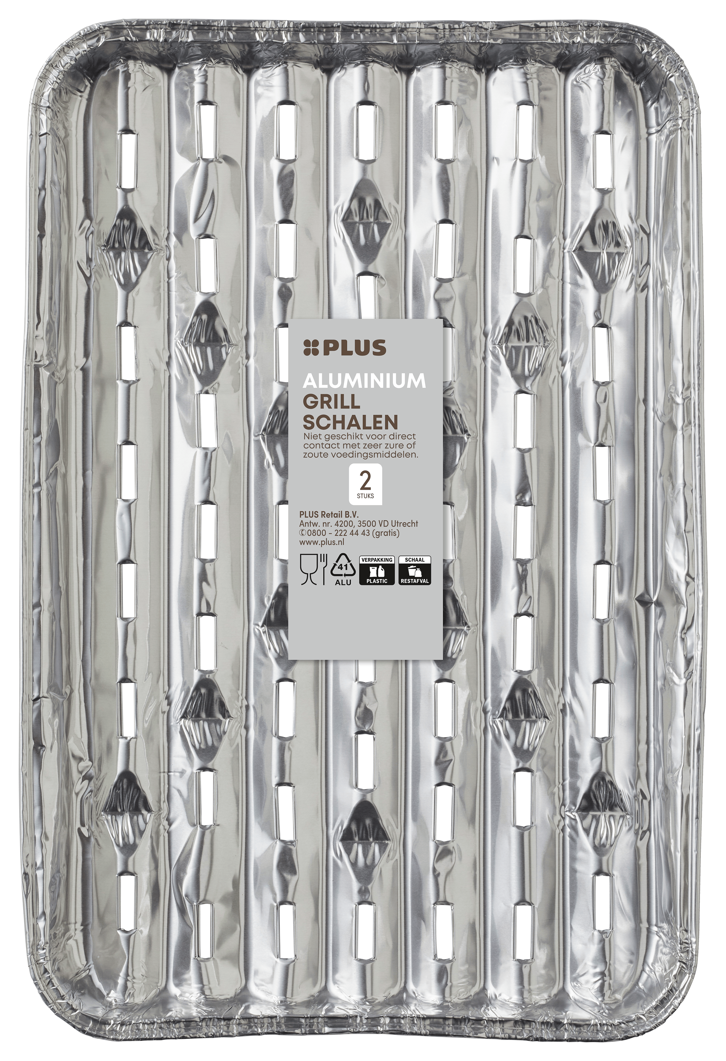 PLUS Grillschaal groot 342x224mm