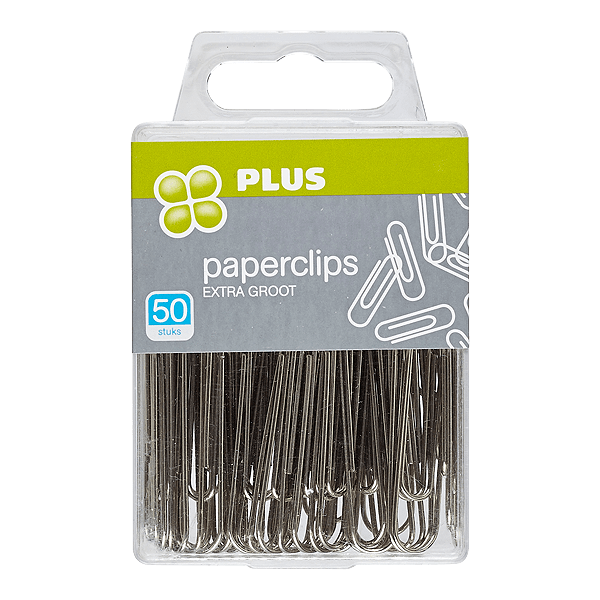 PLUS Paperclips groot