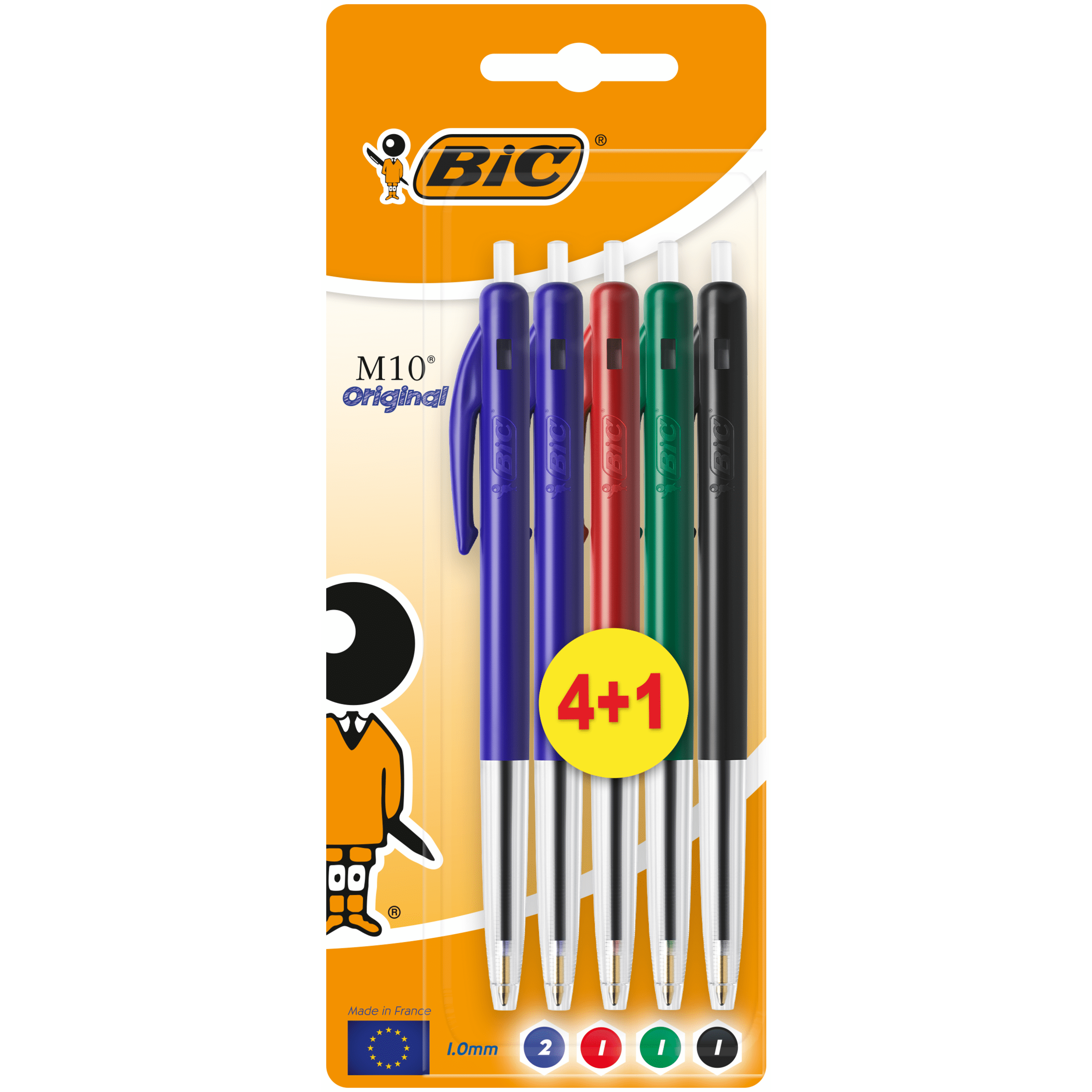 Bic M10 Medium 4+1