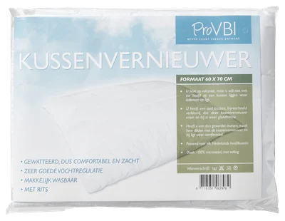Provbi Kussenvernieuwer wit 60x70cm