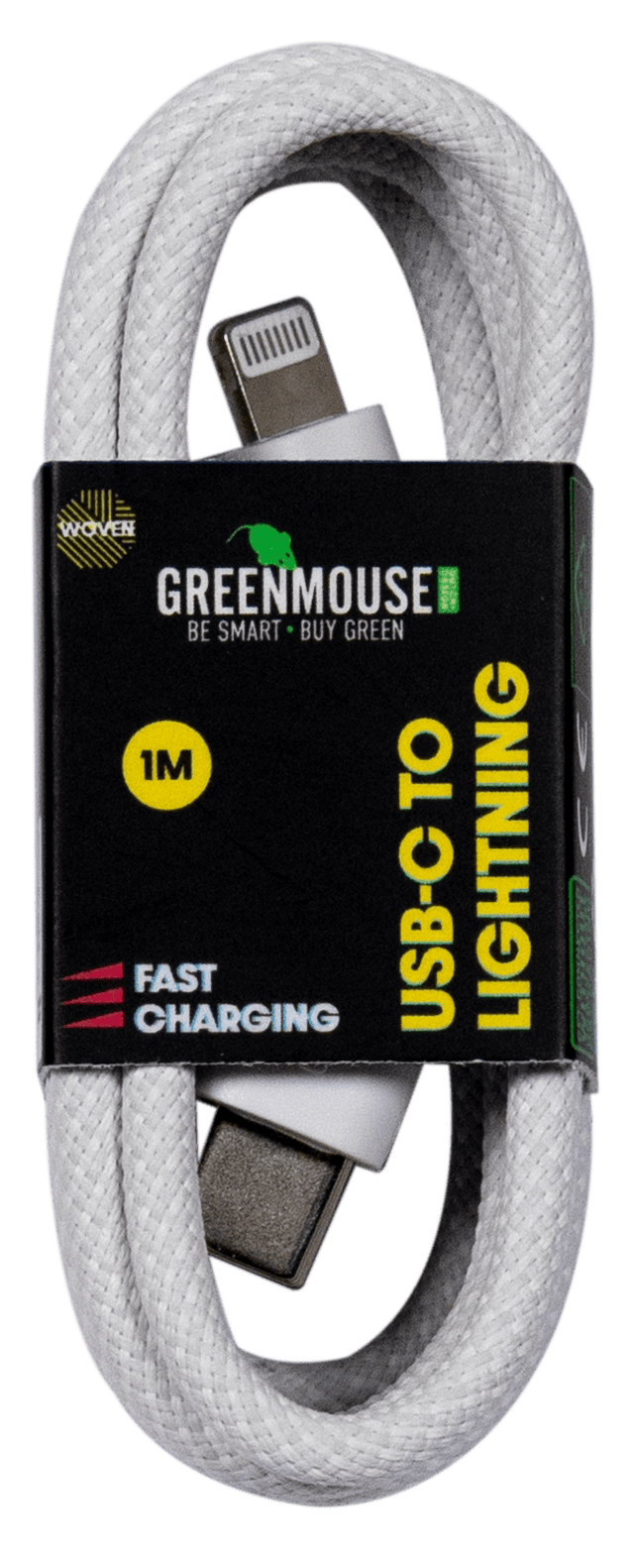 GreenMouse USB-C to Light woven 1m