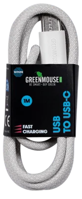 GreenMouse Lightning kabel woven 2m