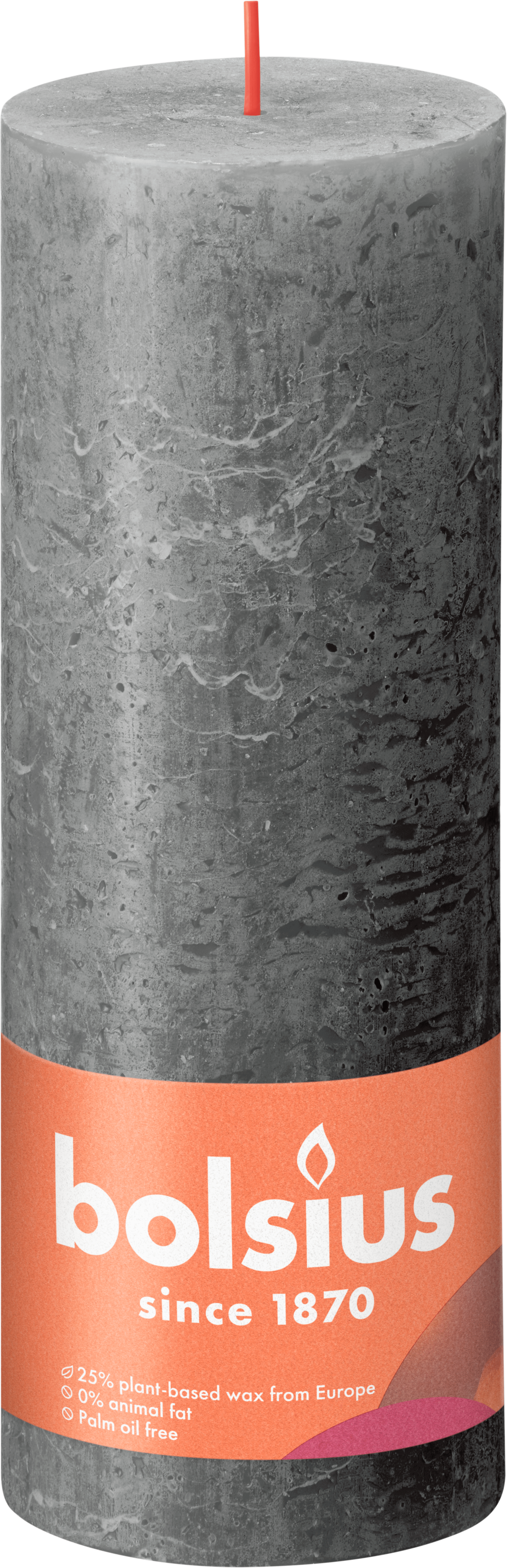 Bolsius Rustiek Shine 13cm Stormy Grey