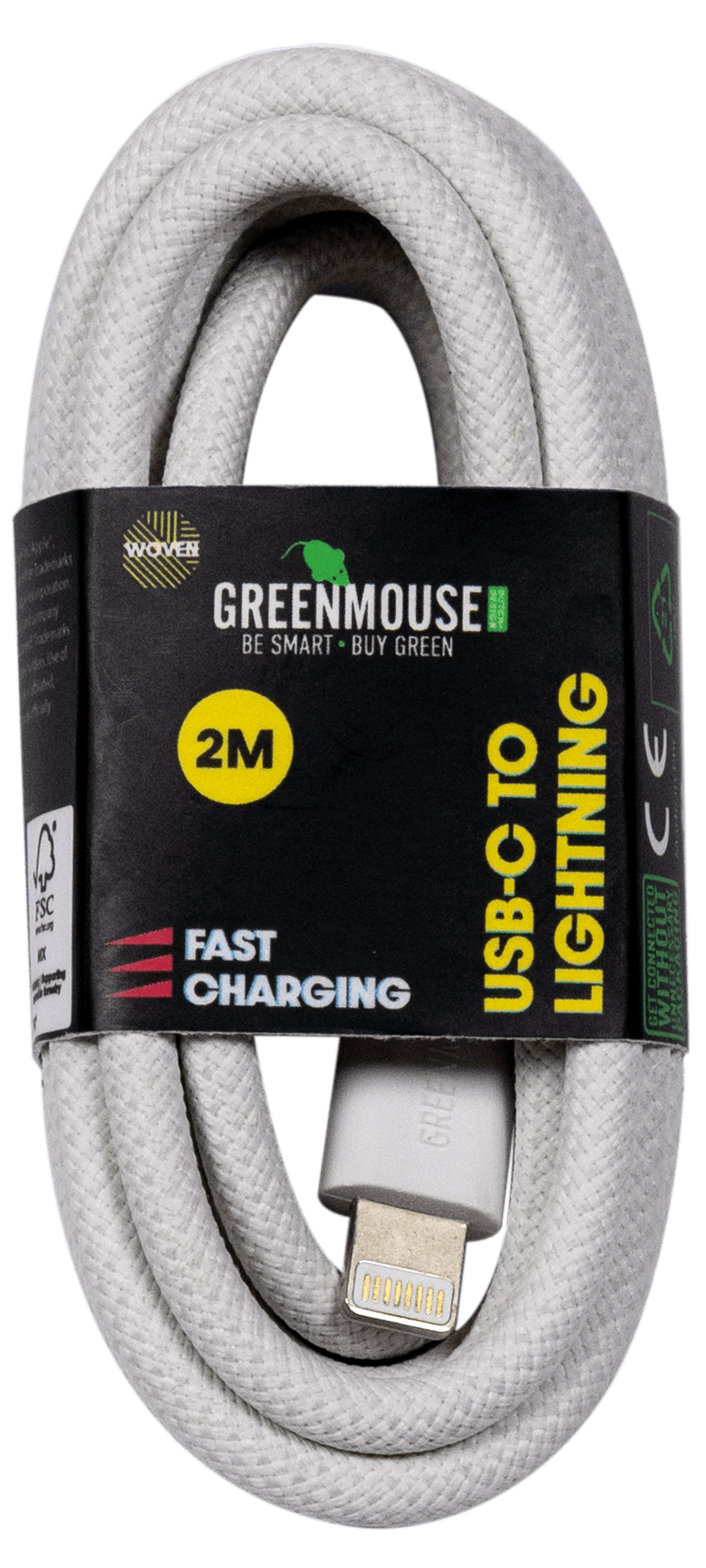 GreenMouse USB-C to Light woven 2m