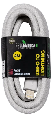 GreenMouse USB-C to Light woven 2m
