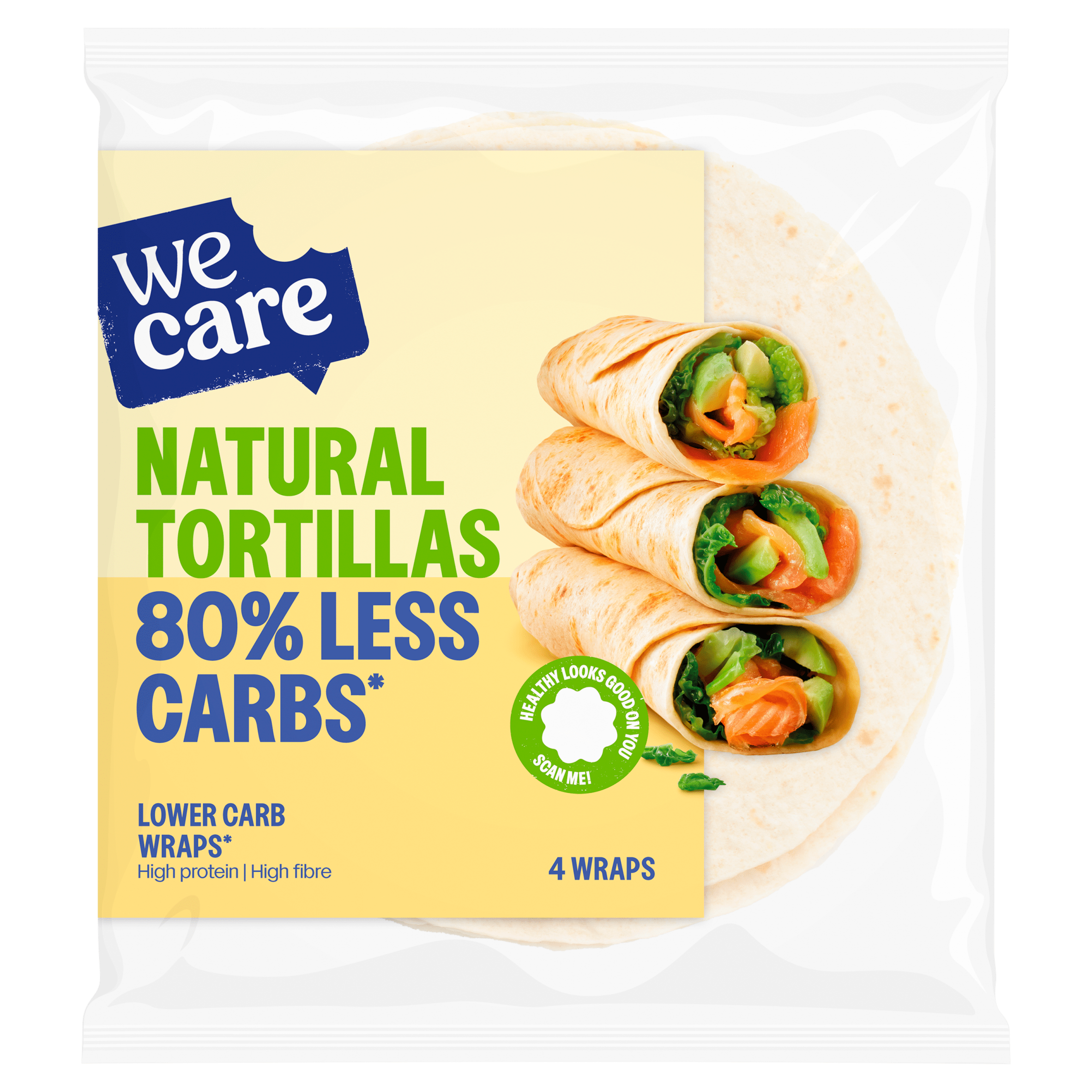 WeCare Tortilla Wraps low carb