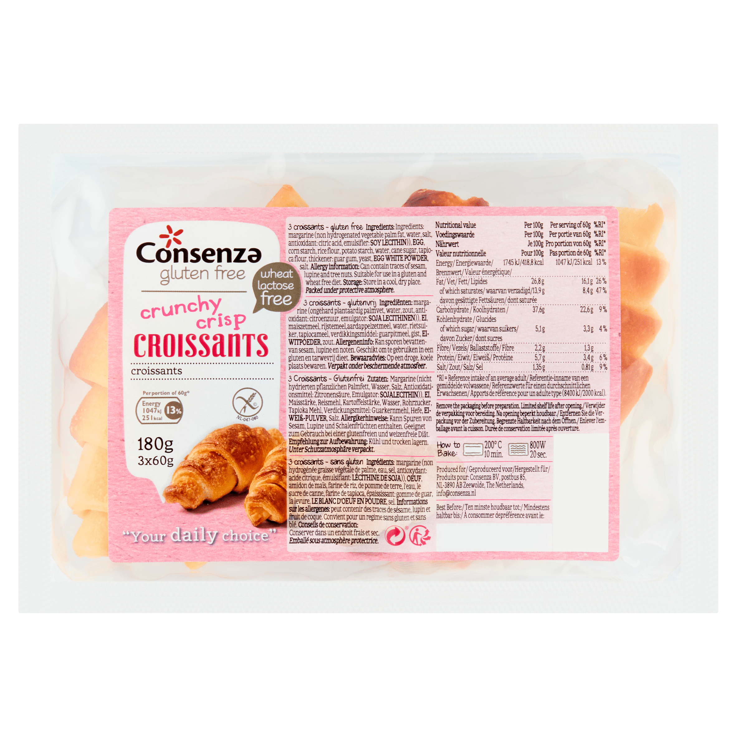 Consenza Croissants 3st