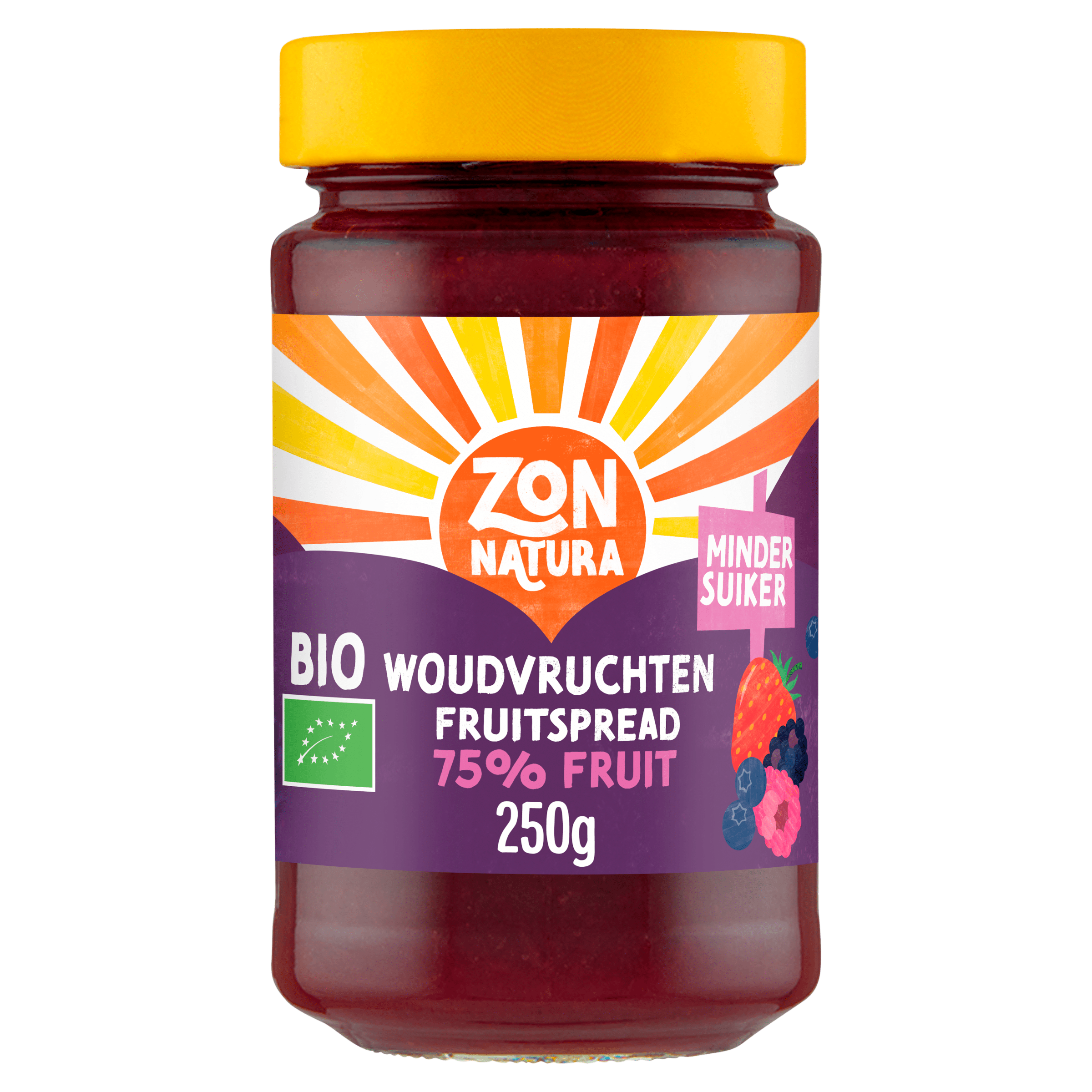 Zonnatura Fruitspread bosvruchten bio
