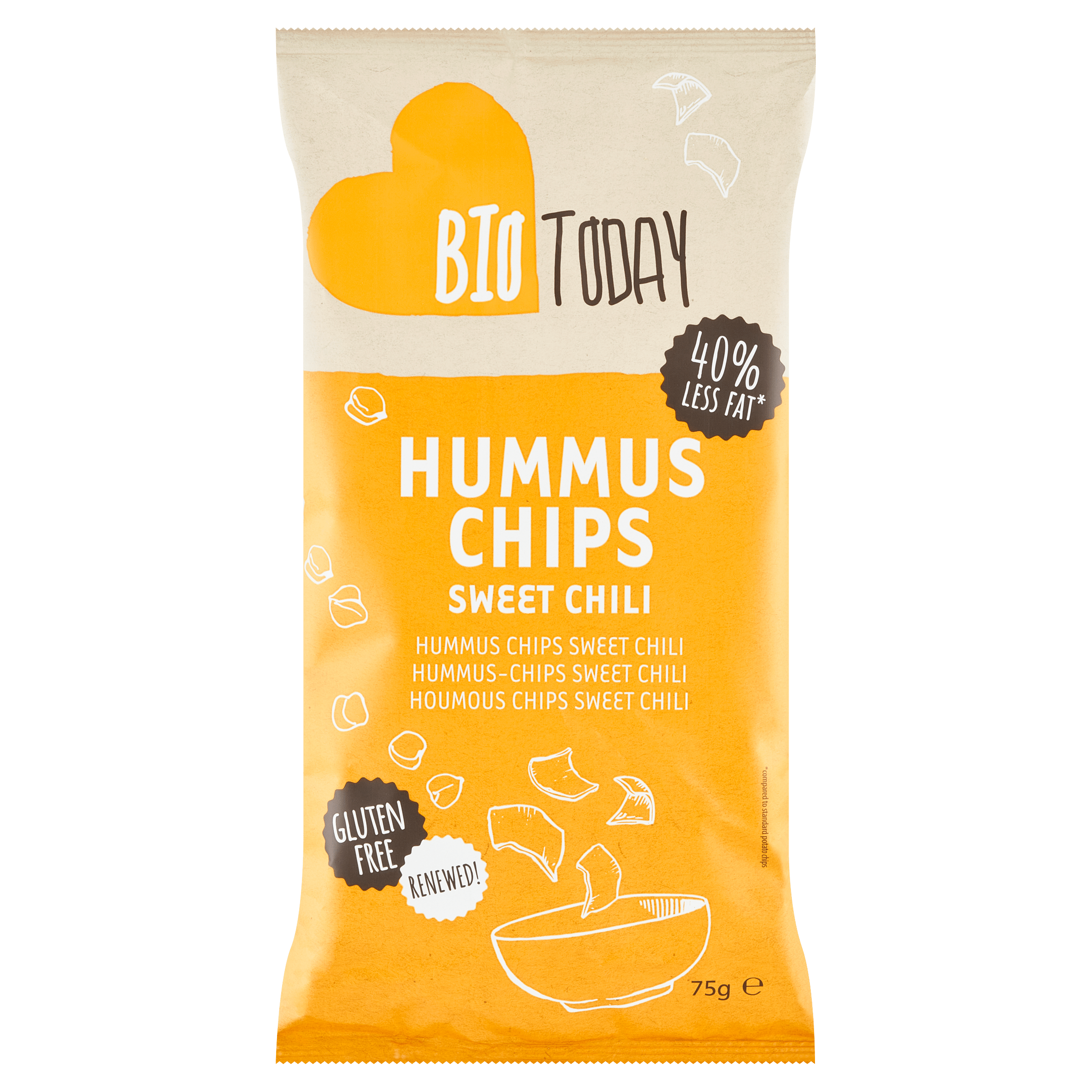 BioToday Hummuschips sweet chili bio