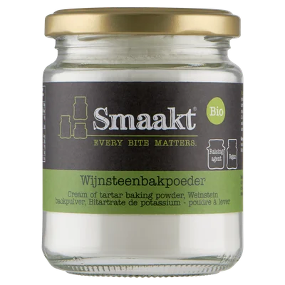 Smaakt Wijnsteenbakpoeder bio